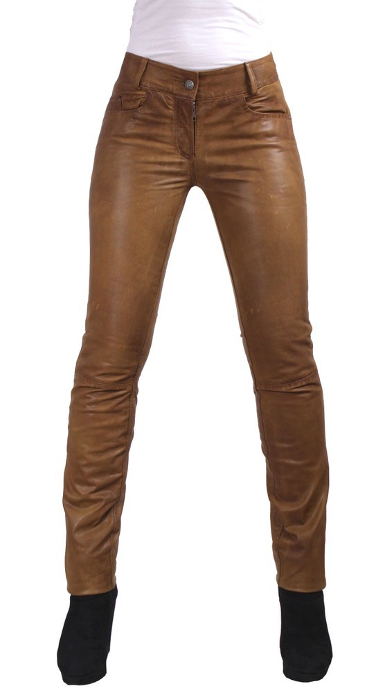 Leather pants Dorin in various colours