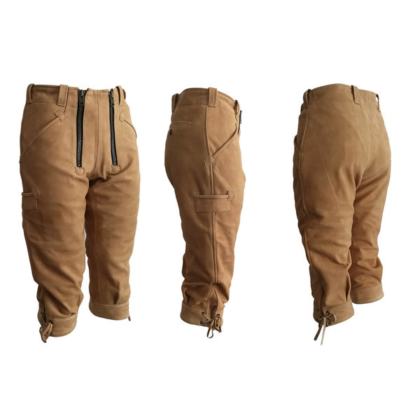 Knee breeches Guild trousers Nubuck leather