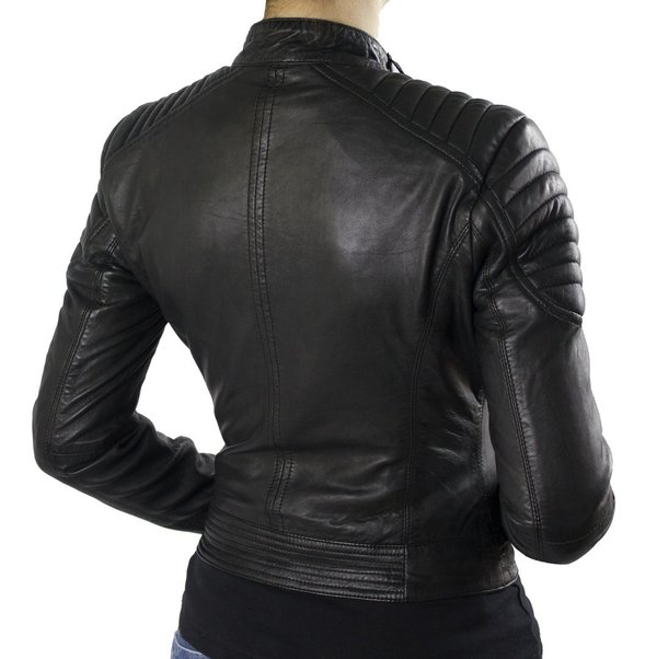 Ladies leather jacket Doris