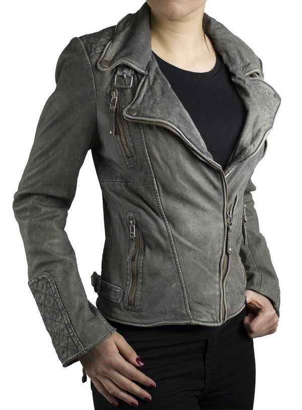 Ladies leather jacket Olga