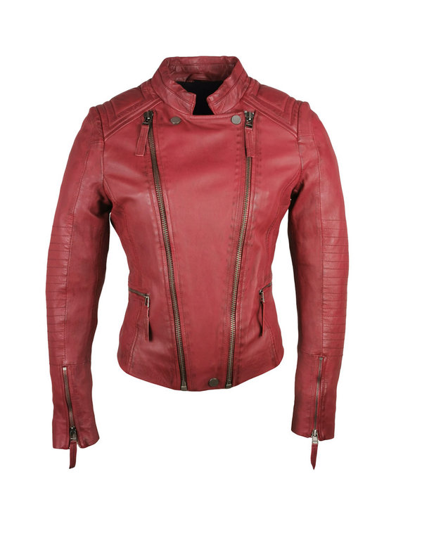 Ladies Leather Jacket Evi