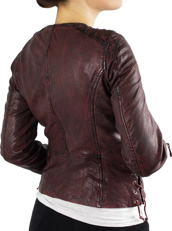 Ladies Leather Jacket Nancy